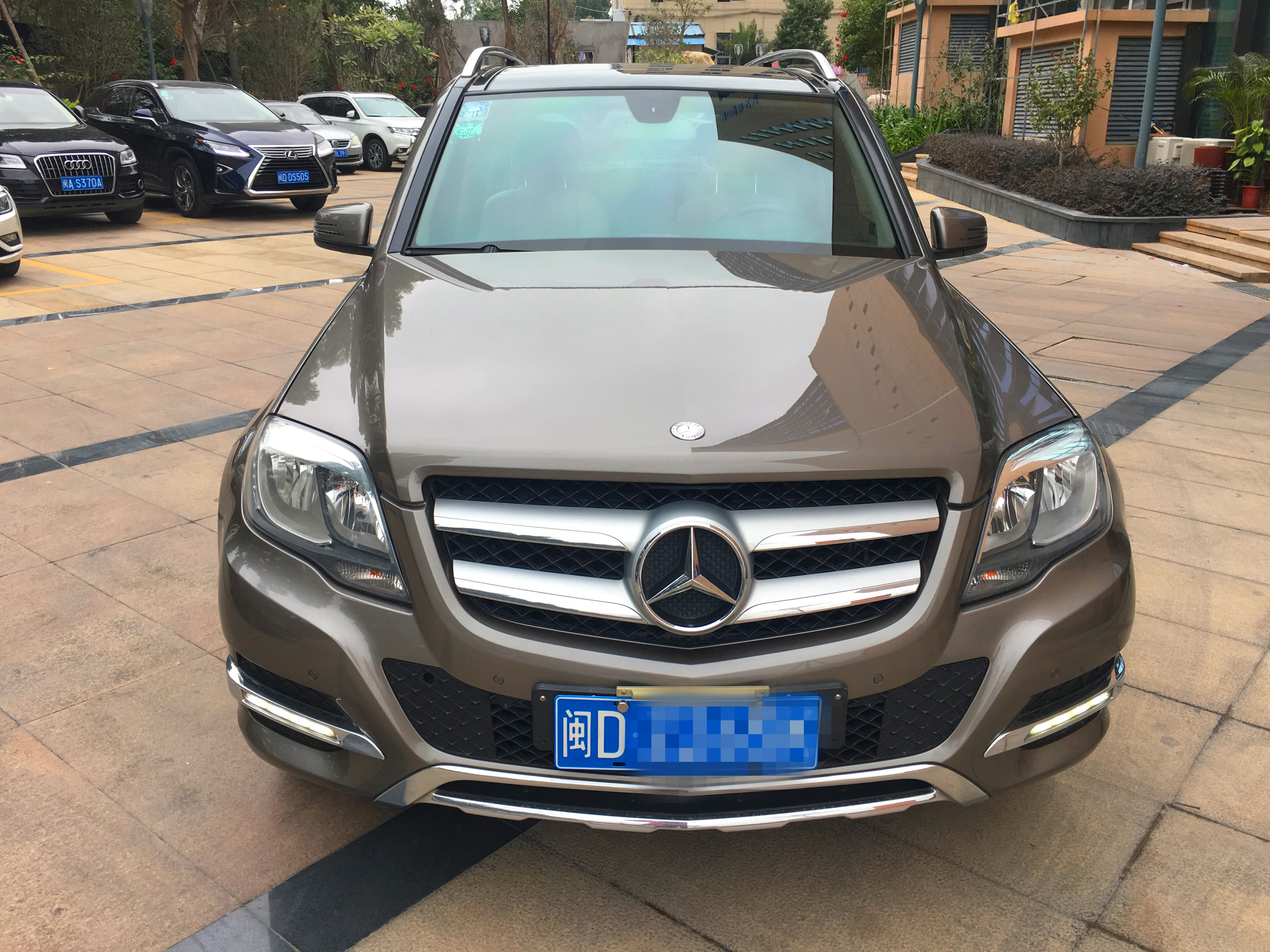13款 奔驰 GLK 300 3.0L 自动 动感型天窗版私家极品一手车 支持检测